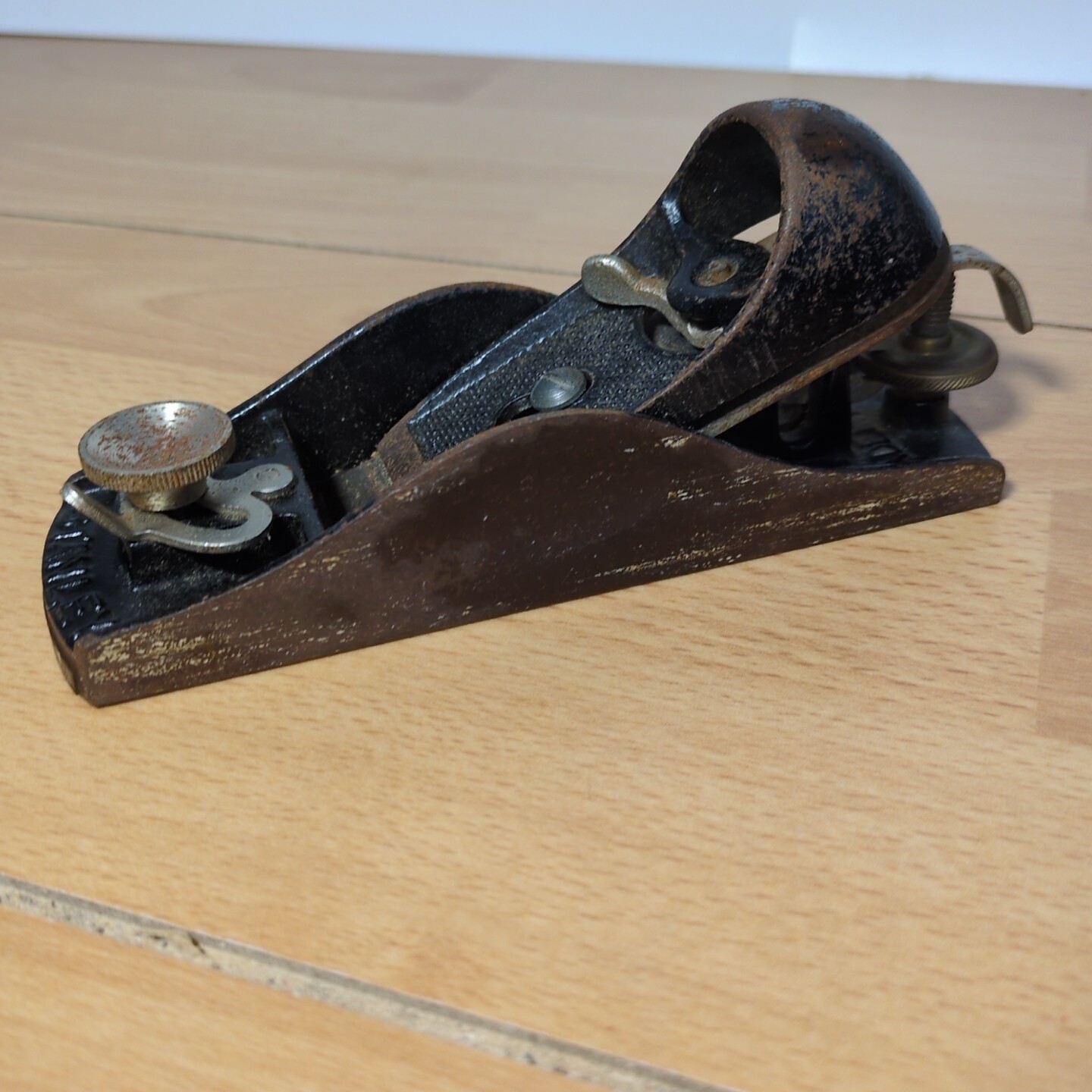 Stanley No 9 1/2 Block Plane. Fully Adjustable. Made in England.