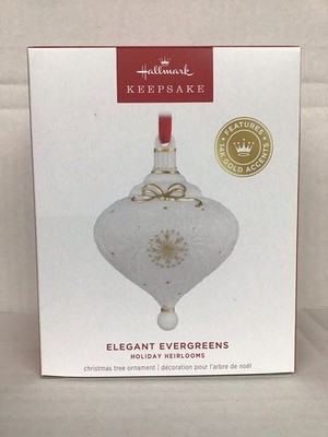 ELEGANT EVERGREENS ~ Holiday Heirlooms ~ 2025 Hallmark Keepsake Ornament