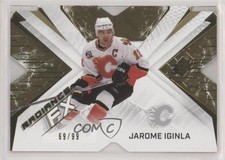 2022-23 SPx Radiance F/X Gold 69/99 Jarome Iginla #RFX-13 HOF 12ed