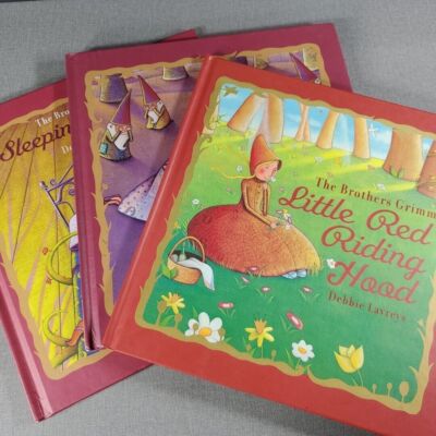 Brothers Grimm Lot 3 Hardcover Books ~ Red Riding ~ Sleeping Beauty ~ Snow White