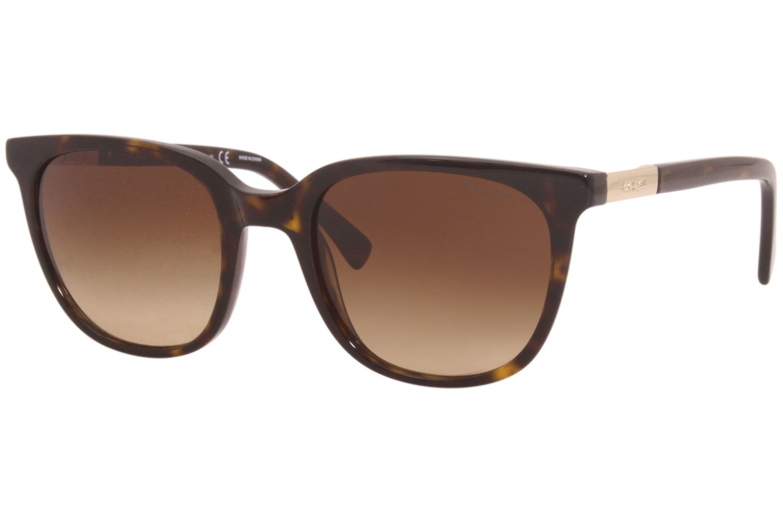 Солнцезащитные очки Ralph Lauren RA5206 137813 с блестящей темной Гаванской коричневой градиентной линзой 51 мм 13990₽