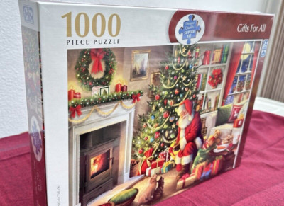 Brandneu versiegelt 1000-teiliges Puzzle Weihnachten Thema ideales Geschenk Unterhaltung