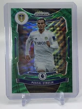 Pascal Struijk 2021-22 Panini Prizm Premier League EPL Green Wave #214 Leeds