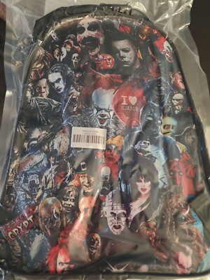 Backpack, Kids, I Love Horror Theme.  11''×15''