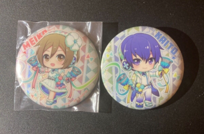 Vocaloid Meiko Merch Lot & Magical Mirai 2020 Winter Button Pair