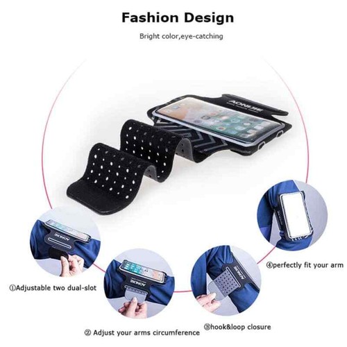 for OnePlus Nord (2020) Professional Armband Wraparound Sport Walking Running... - Picture 6 of 6