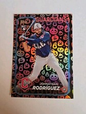 2024 Topps Update Johnathan Rodriguez Rc Holiday Foil Jack O’ Lantern