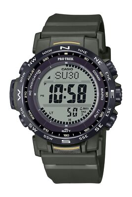 CASIO PRO TREK PRW-35Y-3BJF Earth Color Climber Atomic Solar Digital Watch Men