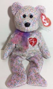 2001 signature beanie baby value