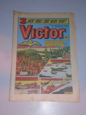 VICTOR #1093 30TH JANUARY 1982 BRITISH WEEKLY COMIC DC THOMSON*