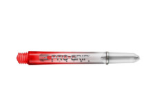 Target Pro Grip Vision Shafts - Clear Red Medium