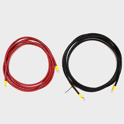 Lowe Boat Battery Cables 2081109 4 AWG 16 FT Red Black (Set of 2) eBay