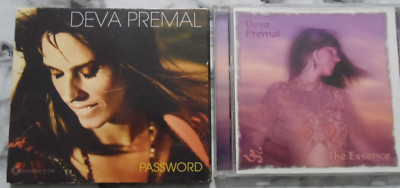 Deva Premal 2 CD Lot The Essence / Password