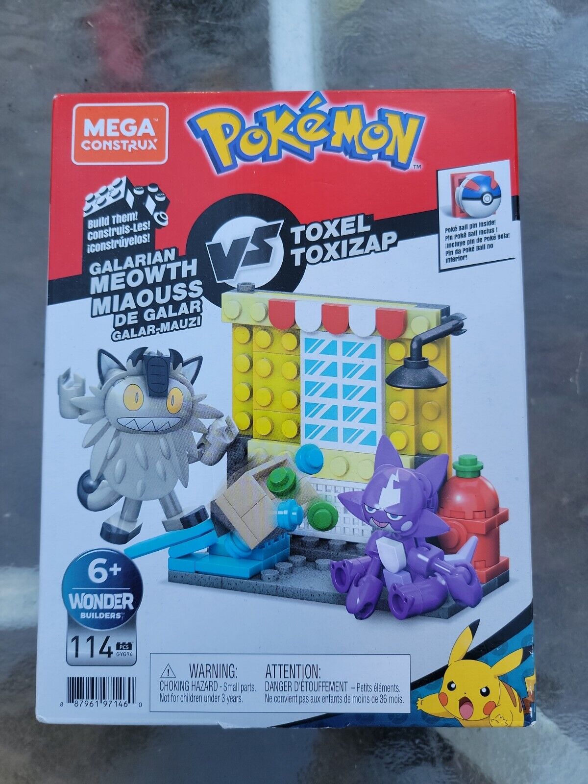 Mega Construx Pokemon Toxel Vs. Galarian Meowth Construction Set, Building  Toys for Kids, 1 - Foods Co.