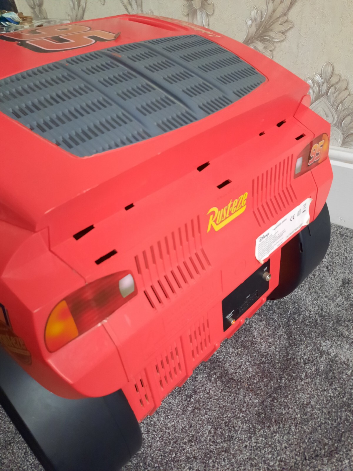 Disney Pixar Cars RARE TV DVD Combo Lightning McQueen FAULTY eBay