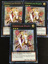 Yugioh Constellar Hyades HA07-EN021 1ST Secret X3 (LP)