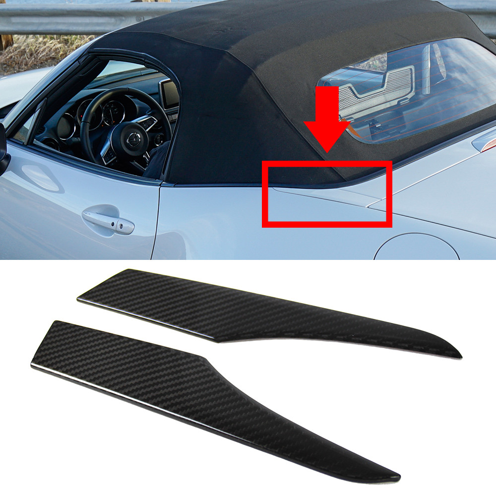 Fit FOR Mazda MX-5 MX5 Miata Convertible Rear Trunk Garnish Trim