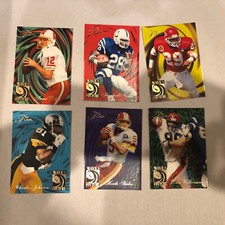 1994 Flair Wave Of The Future Football Card Complete Set Of 6