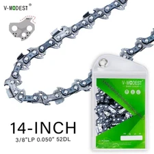 Time-Limited 14" Chainsaw Chain Blade For Oregon S52 91VXL052G 3/8"LP 050" 52DL