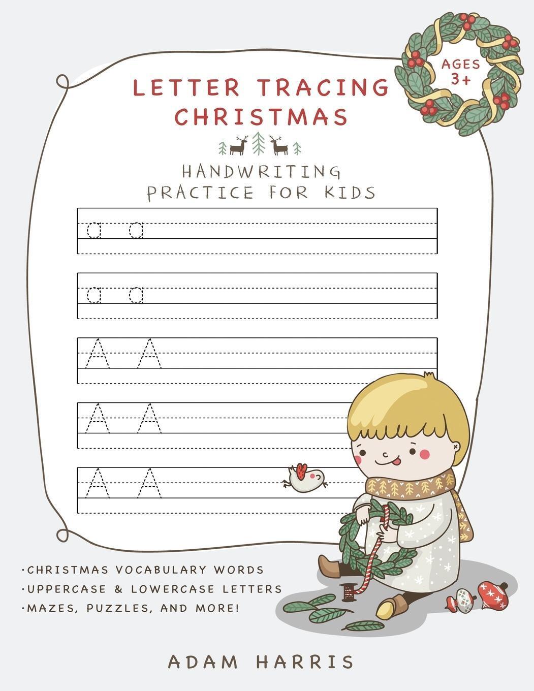 Thumbnail - Adam Harris | Letter Tracing Christmas | Taschenbuch | Englisch (2018)