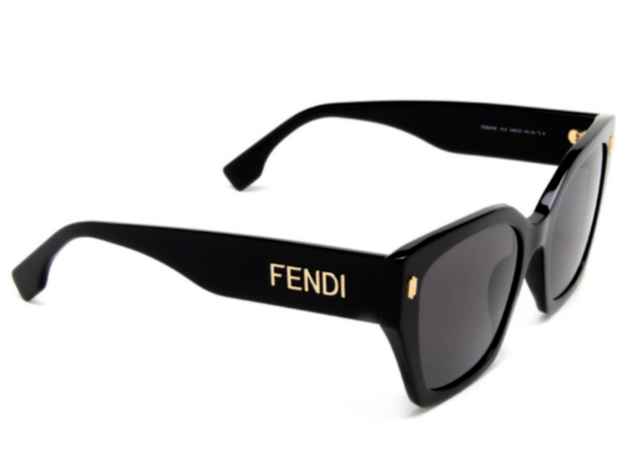 FENDI FE 40070I AUTHENTIC BLACK SUNGLASSES BRAND NEW | eBay