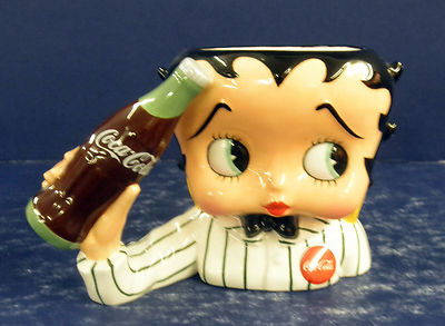 Vandor Betty Boop Coca-ColaMug- New in Box- #11301