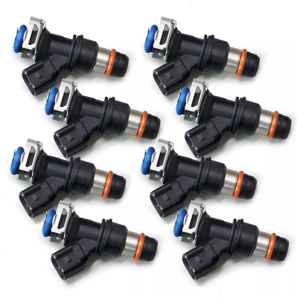 8 Pack Genuine 12580681 Fuel Injectors For 04-10 Chevrolet GMC 4.8 5.3 6.0 6.2L - Image 3 of 4