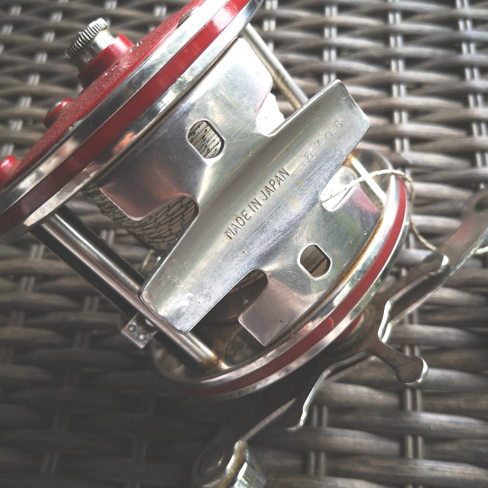 Vintage Seiko 307 Japan Deep Sea Fishing Reel Kmart Red and Chrome eBay