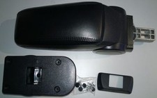 OPEL CORSA D 06-14 Mittelarmlehne Armlehne Kunst Leder Bezug Schwarz