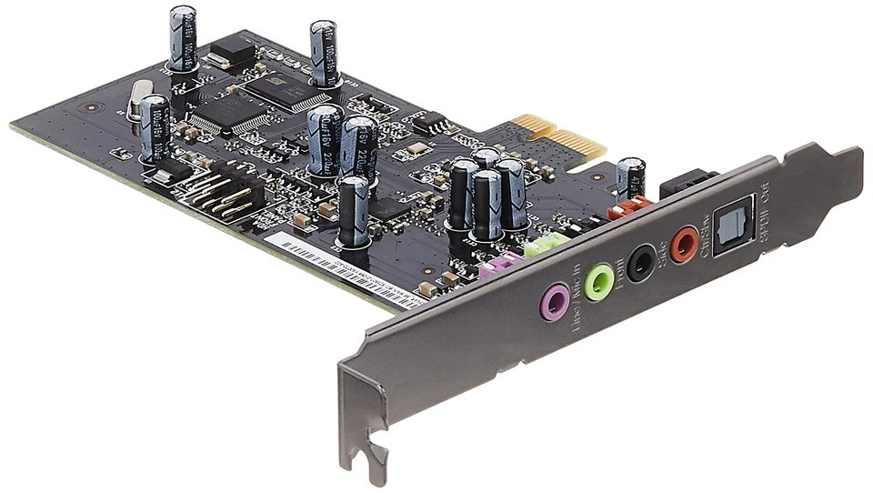 ASUS XONAR SE 5.1 Channel 192kHz/24-bit Hi-Res 116dB SNR PCIe Gaming Sound Card - Image 2 of 4