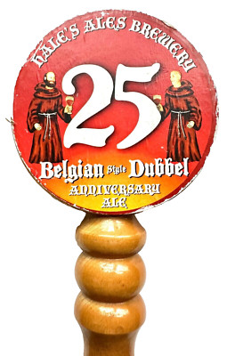 HALE'S ALES BREWERY - BELGIAN STYLE DUBBEL ANNIVERSARY ALE - BEER TAP HANDLE