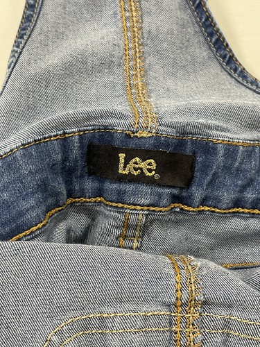 Lee Girls Kids Blue Cotton Denim Overalls Size 8 - Picture 10 of 11