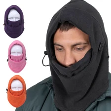 Ski Mask Balaclava Fleece Hat Winter Neck Warmer Windproof Cap for Men Women US