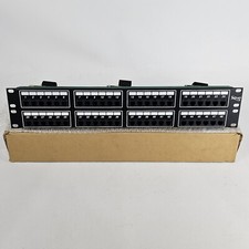 NEW ICC/Telco Patch Panel 48 Port, RJ11, 6P6C to Telco Male, 2 RMS, ICMPPO48T6