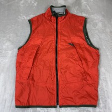 Vintage Gap Tech Vest Men's Small Full Zip Nylon Gorpcore Windbreaker Red Y2K