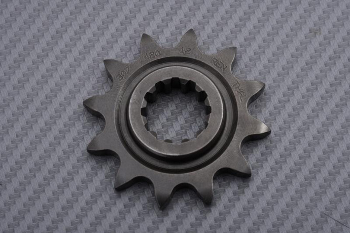 Pignon Renthal 420 12T en acier trempé haute performance pour TM Racing EN 125