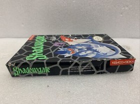 Shadowgate (Nintendo Entertainment System, 1989) NES Game & Box Kemco Seika