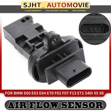 Mass Airflow Sensor MAF for BMW F03 E67 F01 E65 E71 F13 E63 X6 X5 750i 2005-2019