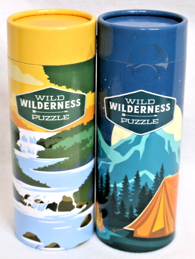 Wild Wilderness Puzzle🧩 2 NEW 150 Piece Outdoor & Camping🏕️ Themed Puzzles