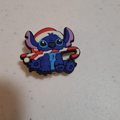 Lot of 8 Disney Crocs Shoe Charms STITCH Christmas Unisex Kids Accessory NEW - Picture 8 of 11