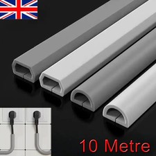 Self-Adhesive Wall Cable Concealer Protector Hider Cord Wire Slot Tidy Sleeve