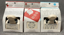 Lot of 3 Martha Stewart Craft Punches DEEP EDGE PUNCH Punch All Over NIB