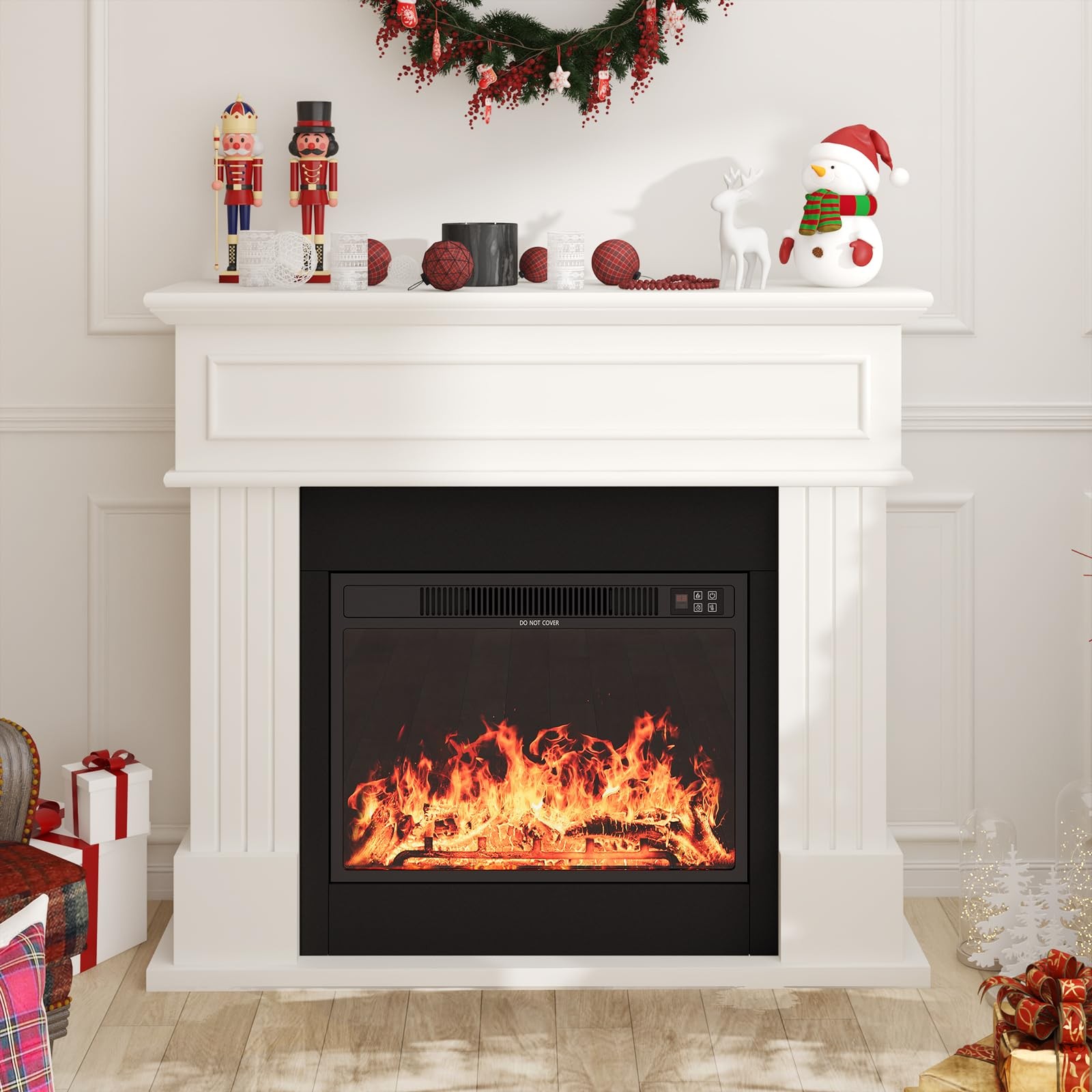 Ing Fireplace Heater Tv Stand With 23" In...