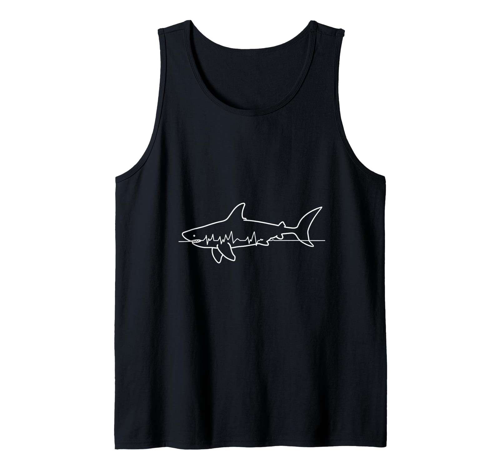 Cool Graphic Tank Top with Stylish Wall Art Design  -image