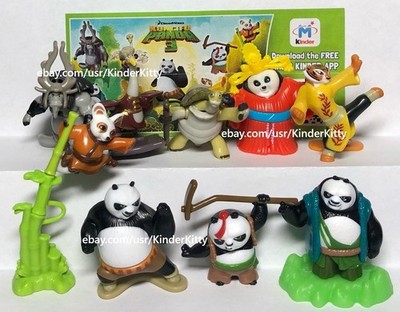 Kung Fu Panda 3 2015 KinderSurprise Collection Series Kit FS276-FS285+ 1 BPZ