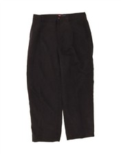 CHAPS Mens Tapered Chino Trousers W32 L27 Black Rayon AG08
