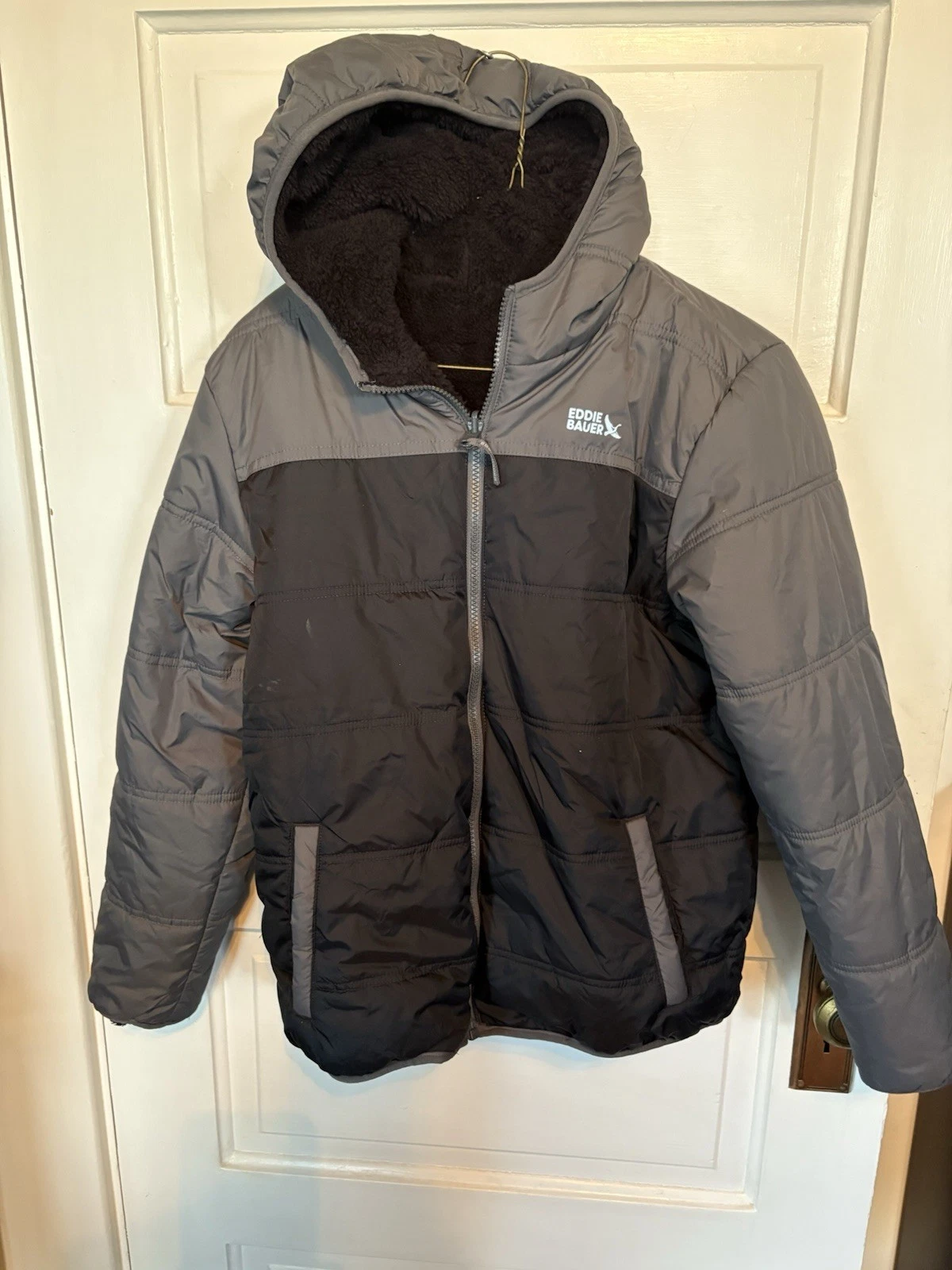 Eddie Bauer Jacket Youth Sz. 10-12 Full Zip Puffer Jacket
Opens in a new window or tab