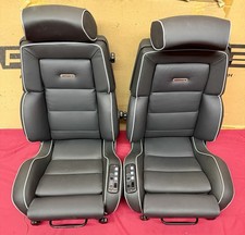 Recaro C81 Classic C Idealsitz W126 W201 W124 BMW Audi VW Hammer Black Leather