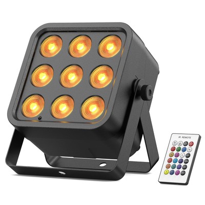 Par Light DMX 90W Par Can Wash Light  LEDs Portable Uplighting KTV Event Party