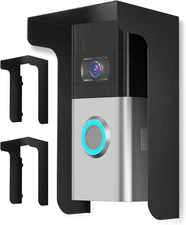 2 Pack Doorbell Cover,Ring Doorbell Cover Weatherproof,Metal Ring Doorbell Cover